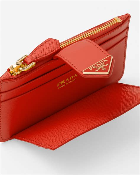 prada accordion card case|Prada .